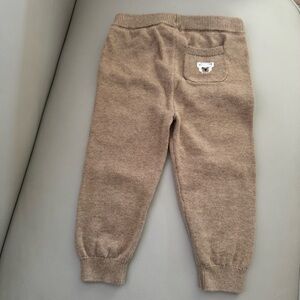 Janie and Jack Tan Kids Joggers